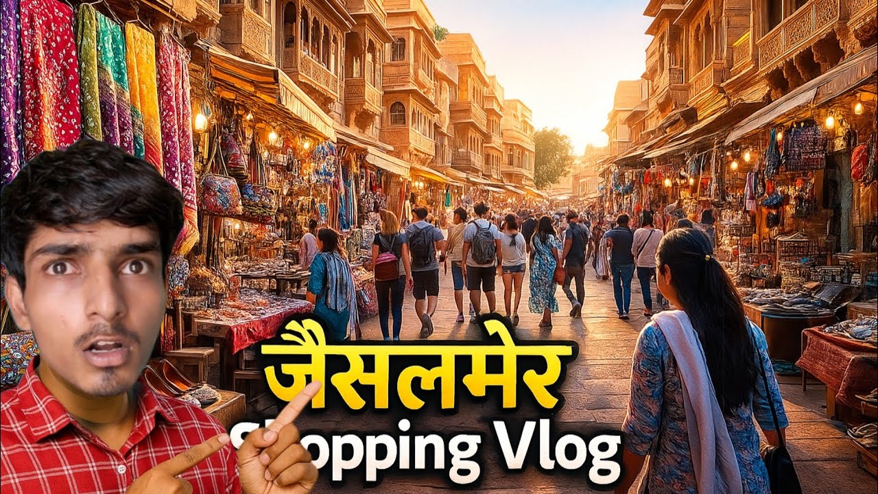 “Jaisalmer 🛍Market Tour😱 | क्या सच में इतना महंगा है?”👈