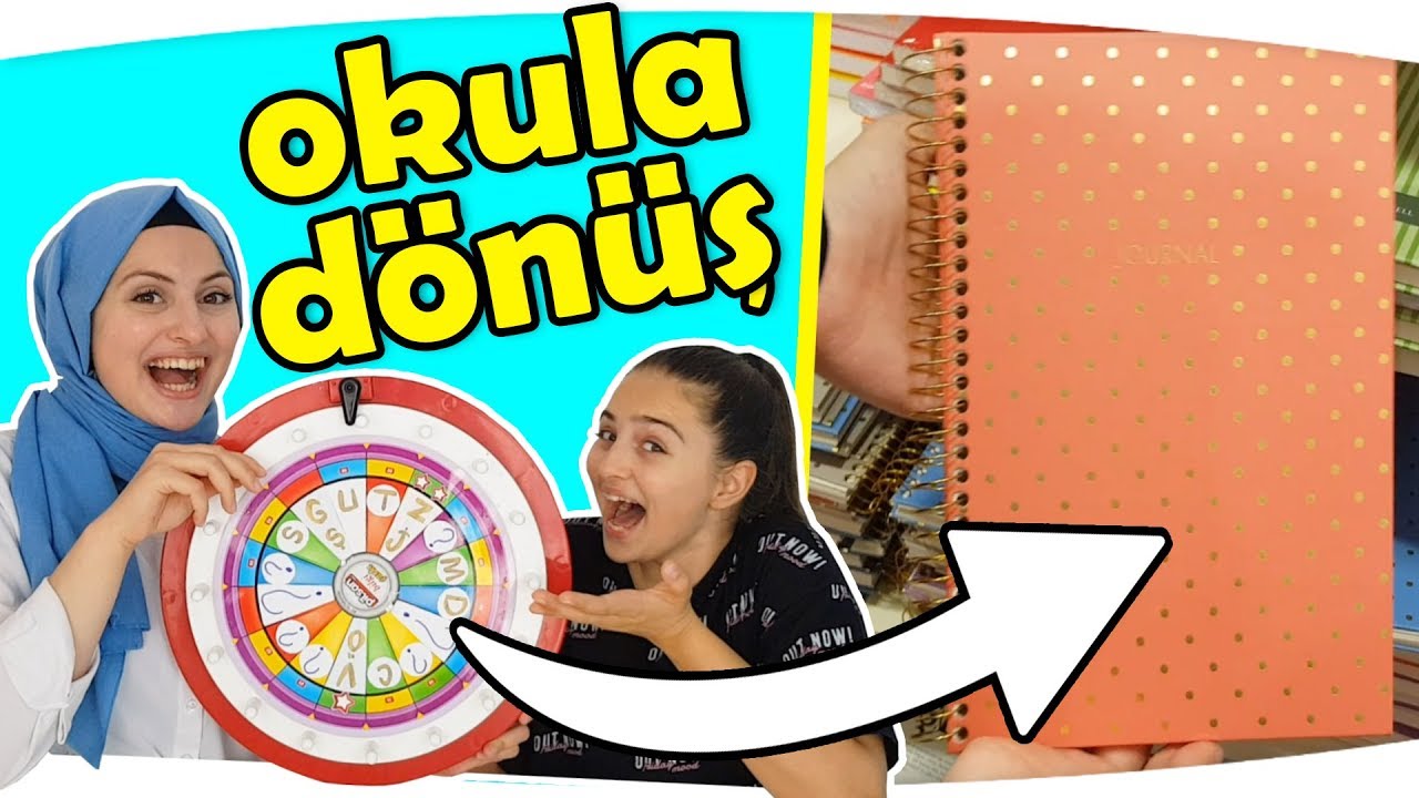 NE ÇIKARSA AL ÇARKIFELEK Challenge! I'll Buy Whatever You Spin! OKULA DÖNÜŞ Back to School