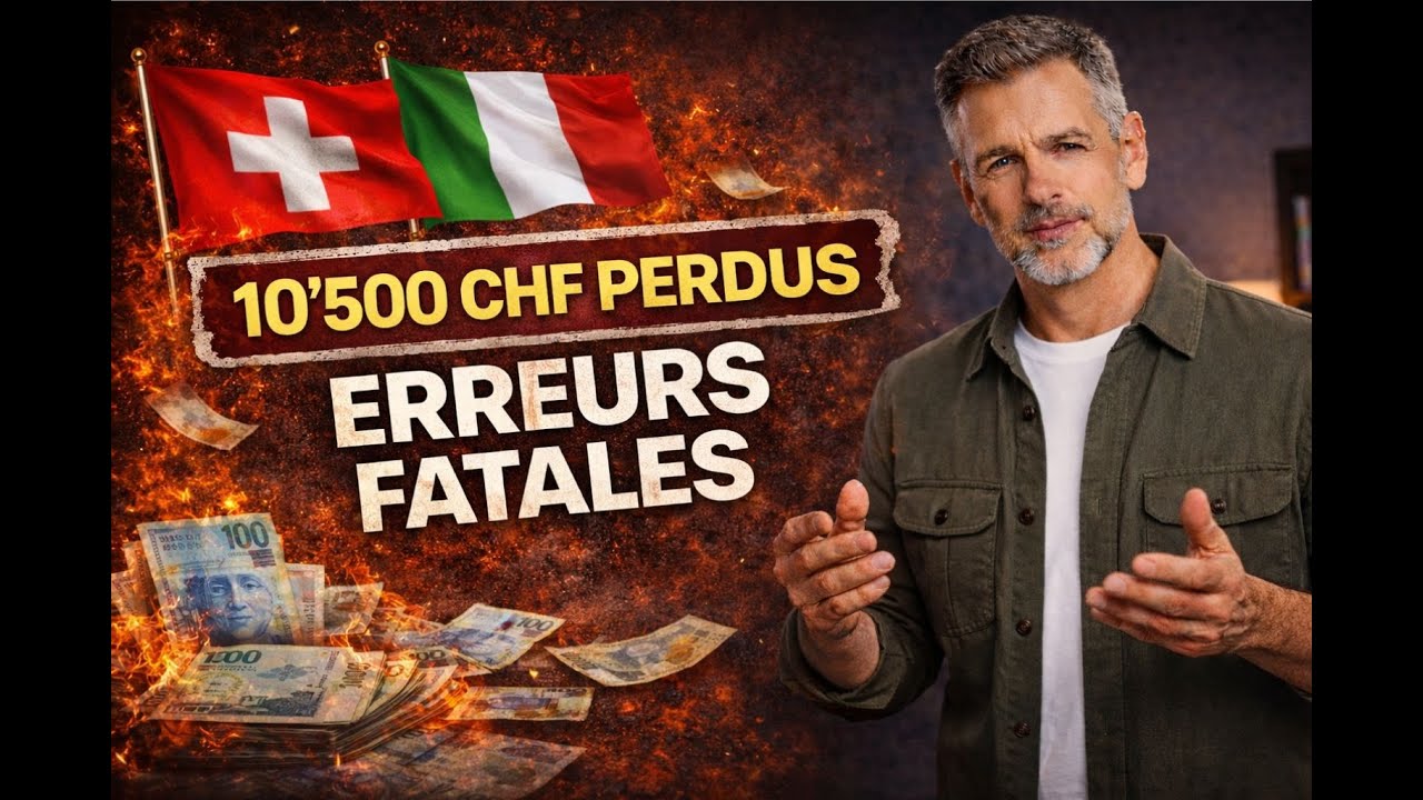10 500 CHF PERDUS : 7 Erreurs FATALES des Italiens en Suisse (Frontalieri, &Eacute;coutez)