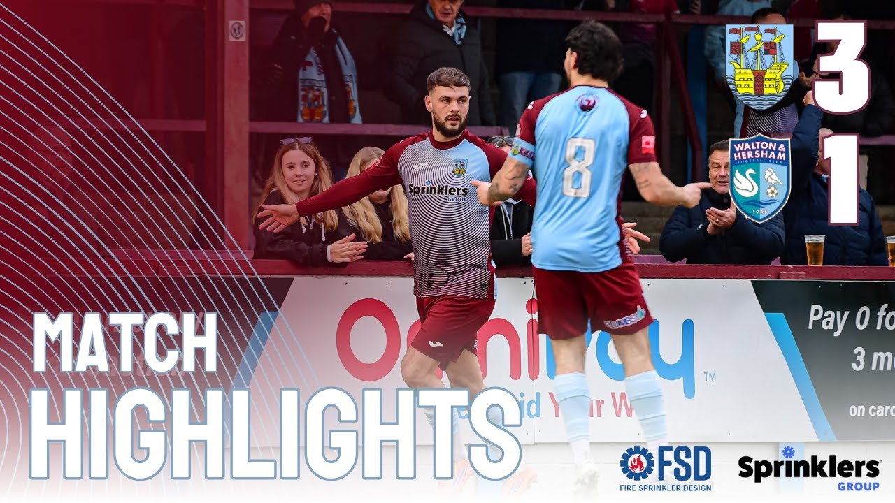 HIGHLIGHTS | Weymouth 3-1 Walton & Hersham