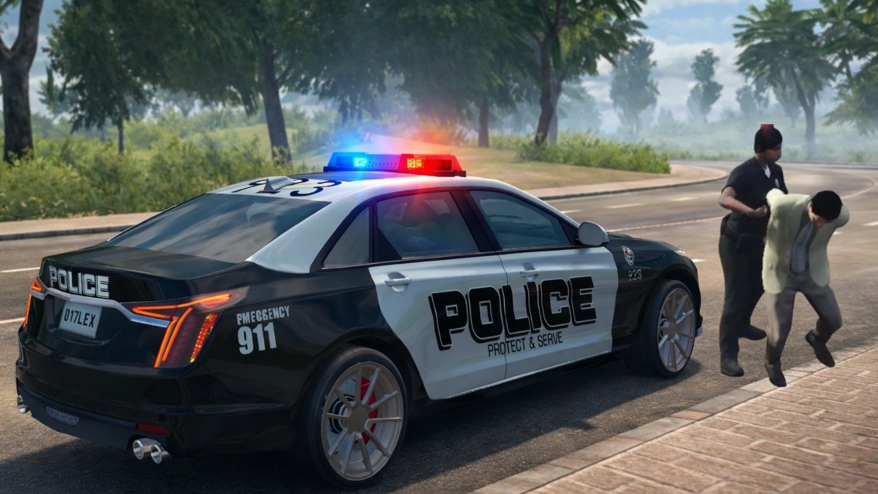 🔥🚨Police Simulator Car Patrol 2026. realistic Android gameplay 🔥🚨