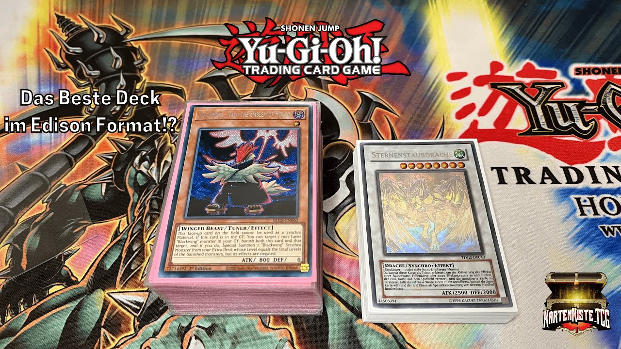 Blackwing Edison Deck Profile 2023 | Yugioh Schwarzflügel Deck | KartenKiste_TCG