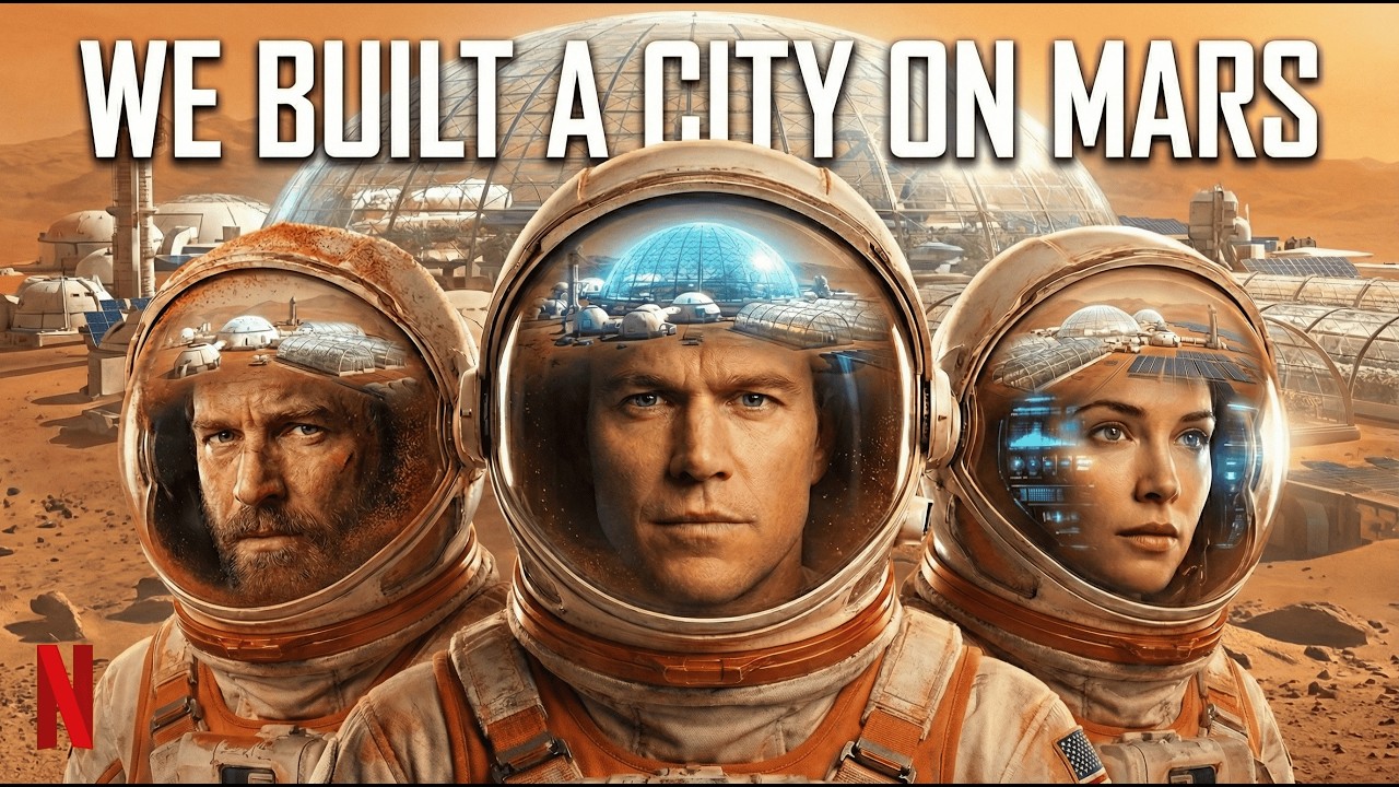 Alone on Mars — We Built the First Dome City on Mars  | Sci-Fi Short Film