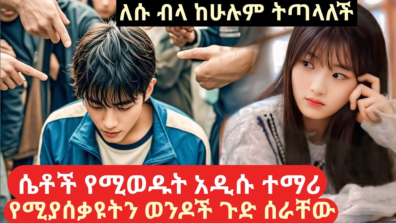 ሴቶች የሚወዱትን አዲሱን ተማሪ ያሰቃዩታል#የፊልምታሪክ#melgna film
