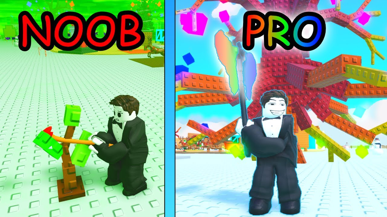 Достижение финала игры в Roblox Chop Your Tree!