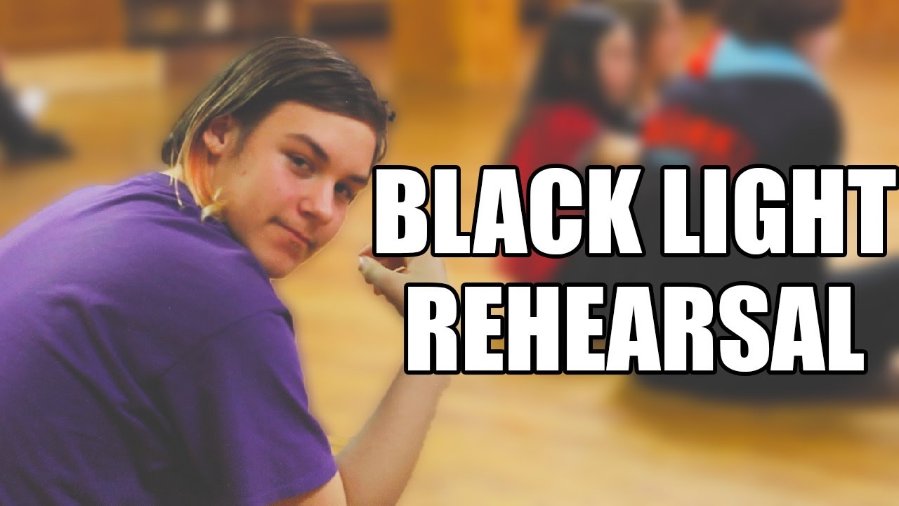 Black Light Theatre Rehearsal 2020 - Orillia Youth Centre