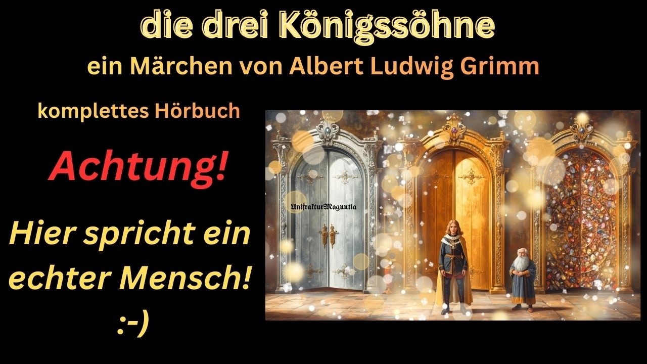 die drei Königssöhne, ein Märchen von Albert Ludwig Grimm