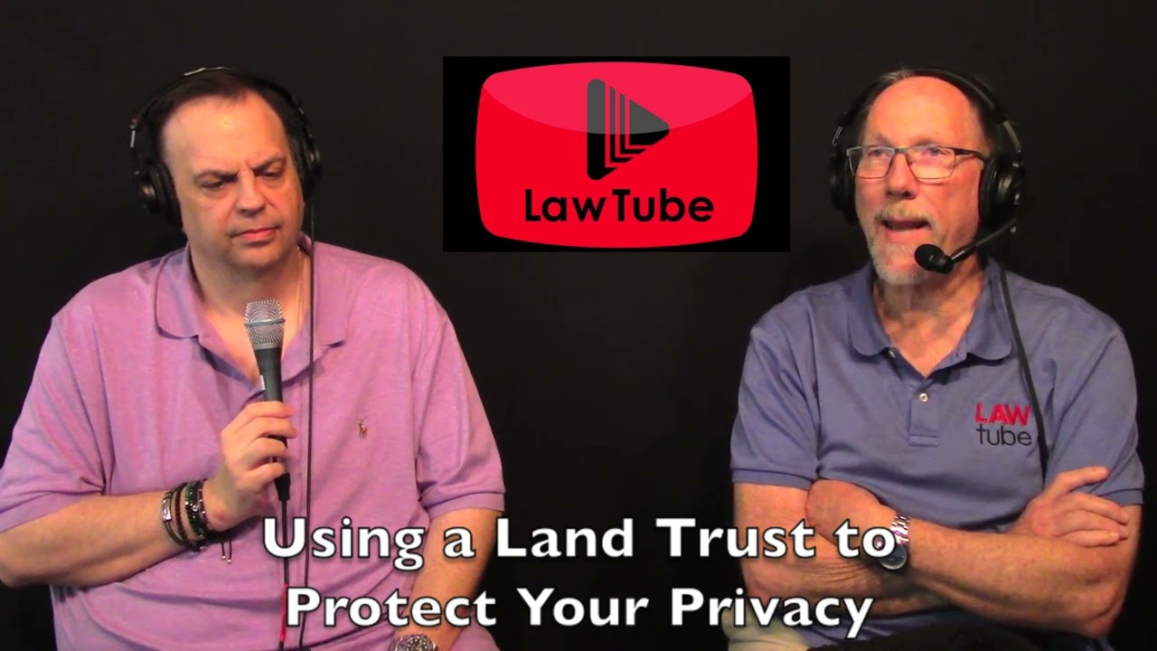 Using a land trust to protect your privacy