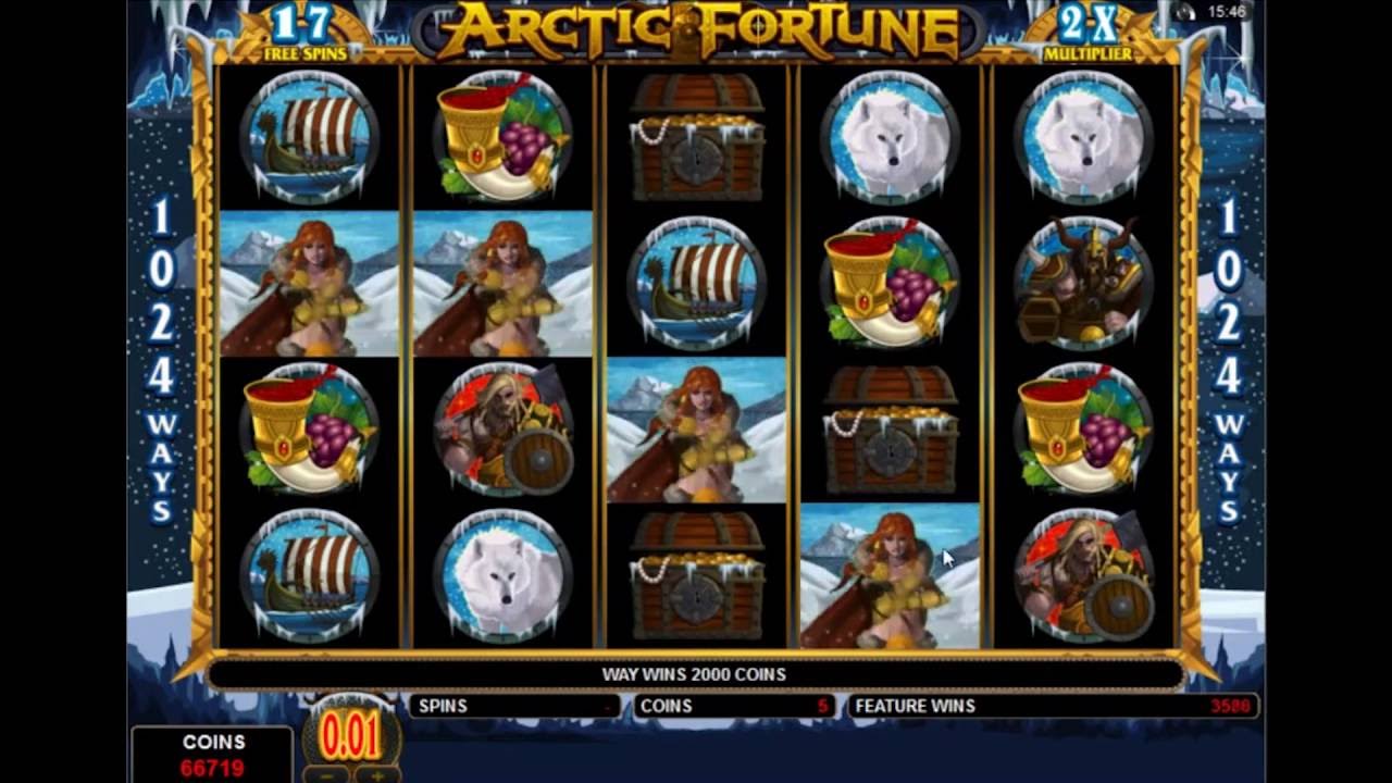 ARCTIC FORTUNE +BIG WIN! +FREE SPINS! online free slot SLOTSCOCKTAIL microgaming
