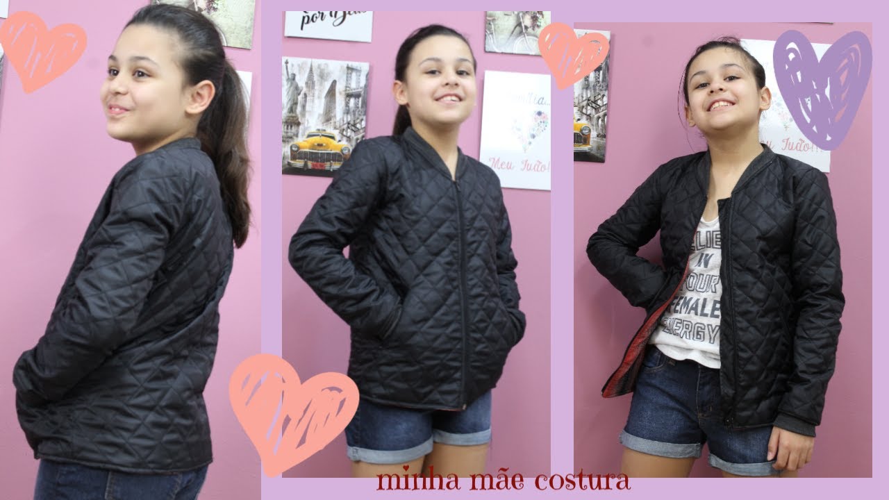 JAQUETA DE MATELASSE INFANTIL