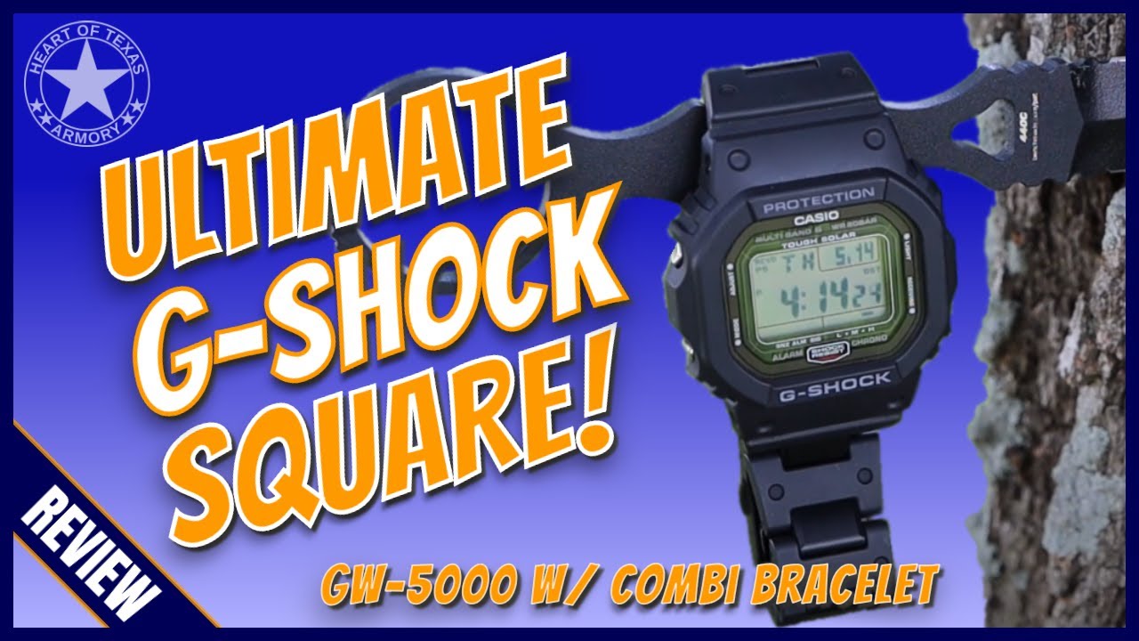 Обзор лучших G-Shock Square — Casio GW-5000