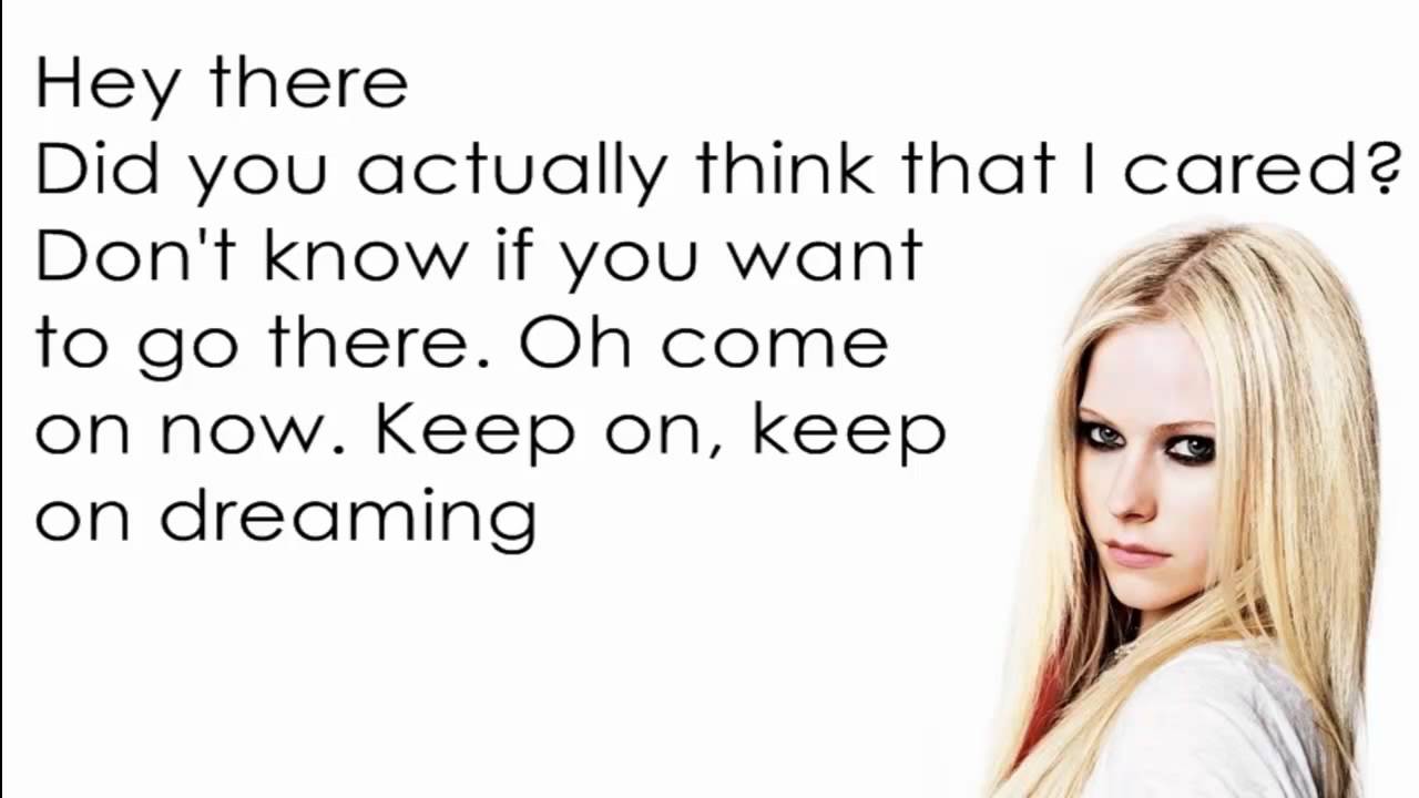Avril Lavigne - Alone [Lyrics/Letra]