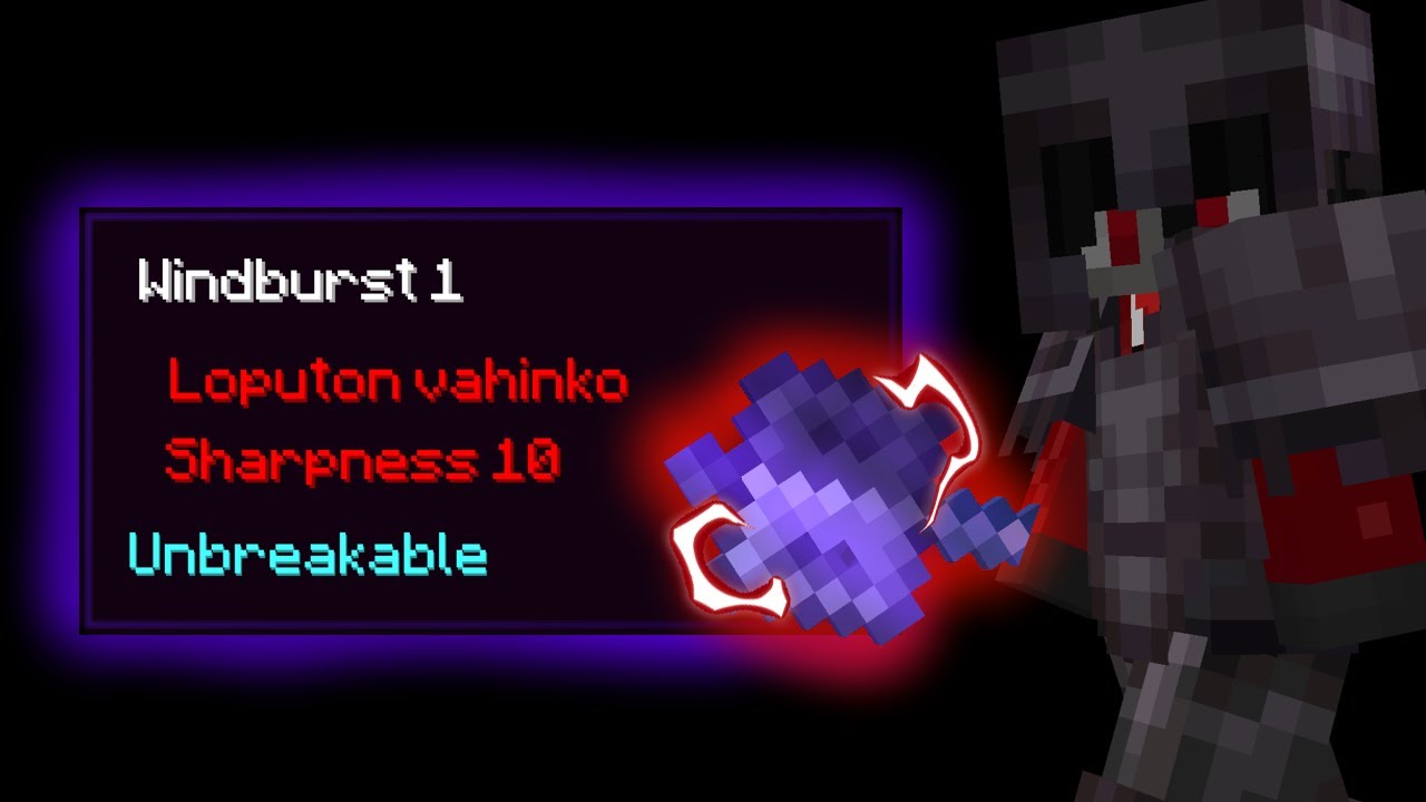 Kuinka sain Minecraftin voimakkaimman aseen