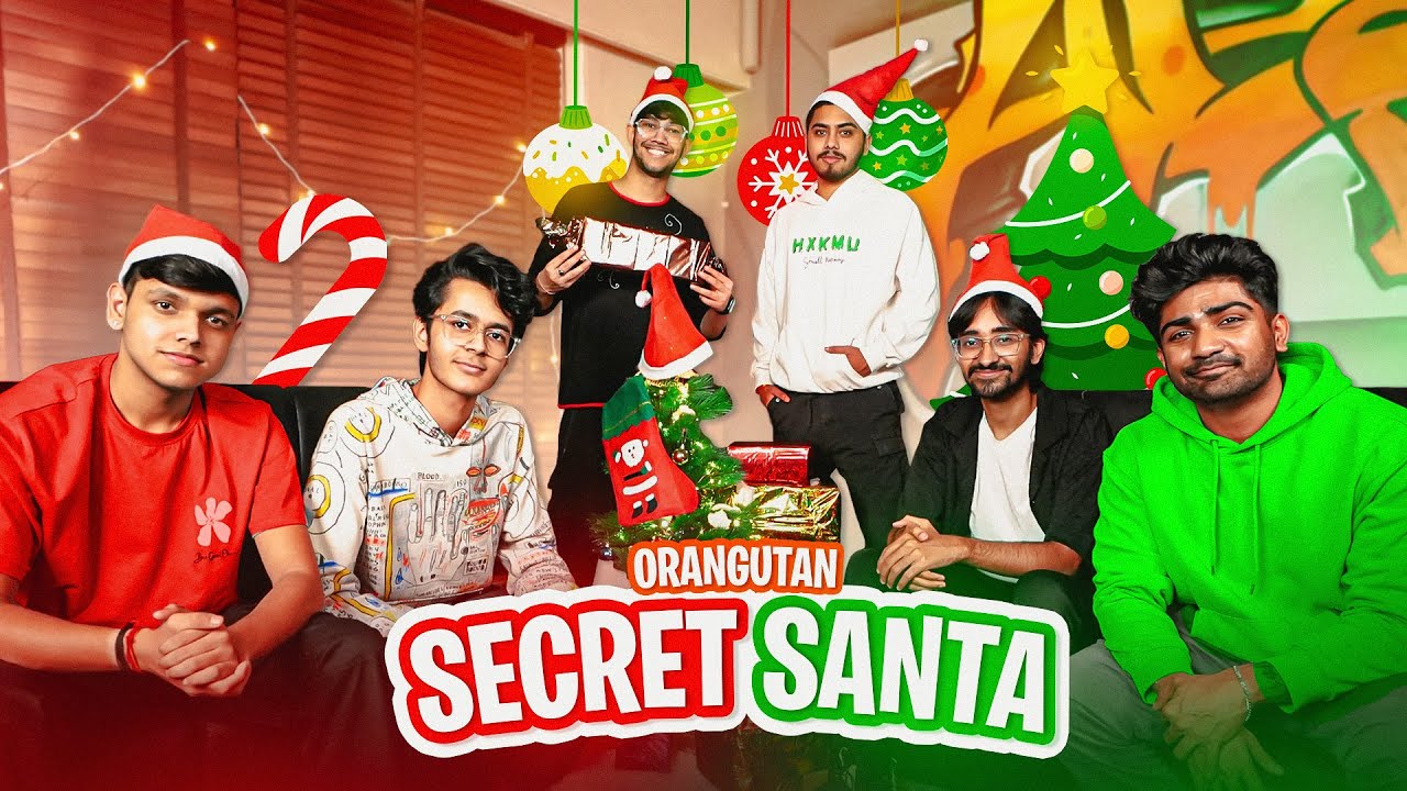 ORANGUTAN SECRET SANTA | MYSTERY GIFTS!!