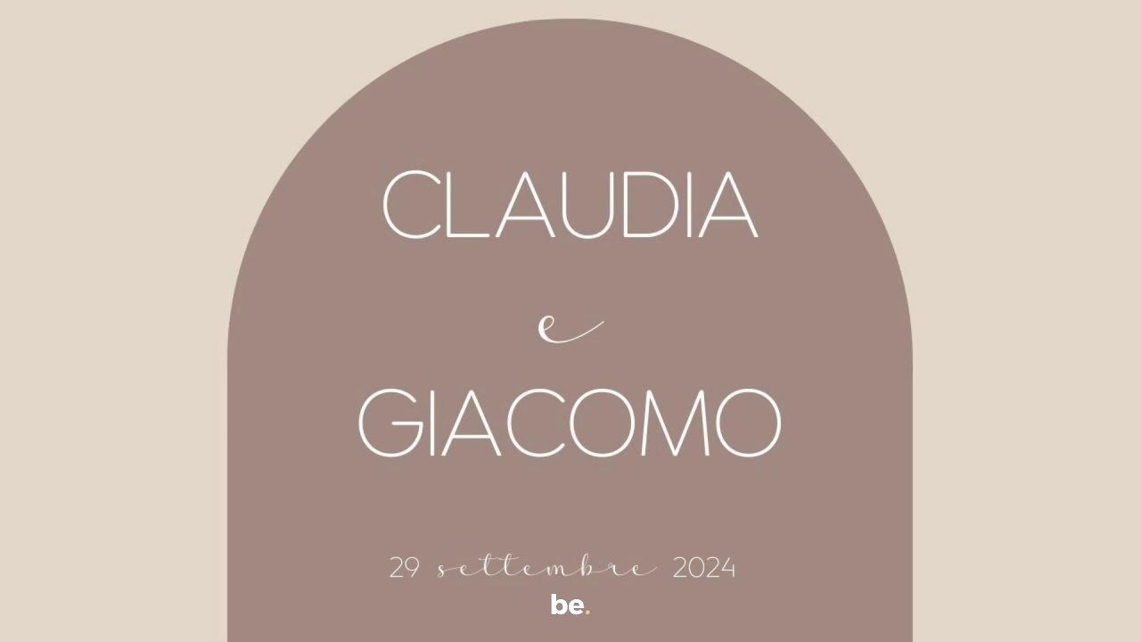 Matrimonio Claudia & Giacomo | 29/09/2024