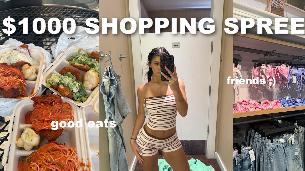 Spring Break Shopping Spree || $1000 shopping spree !!