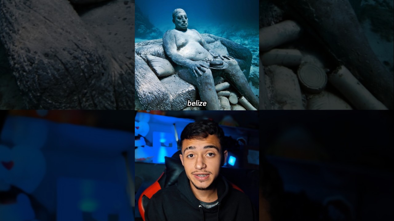 What's inside Belize's blue hole #ocean #sea #curiosities