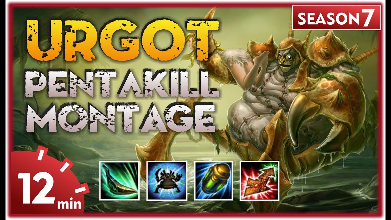 Best Urgot Montage 😎 - Best Urgot Plays S7 | League of Legends