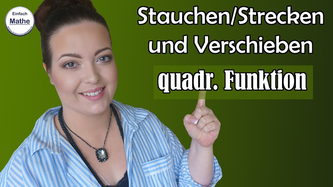 Strecken | Stauchen | Verschieben von quadratischen Funktionen by einfach mathe!