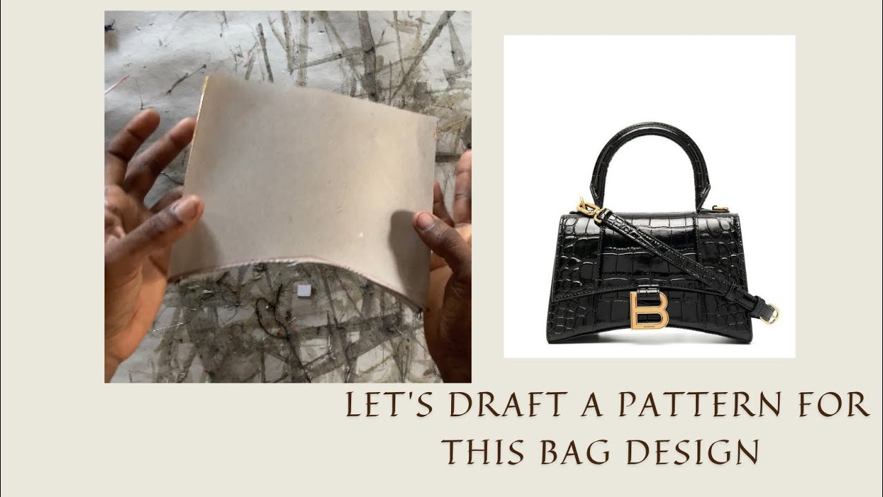 PATTERN DRAFTING / BAG MAKING/ HOW TO DRAFT A BAG PATTERN/ HOW TO MAKE BAG PATTERNS