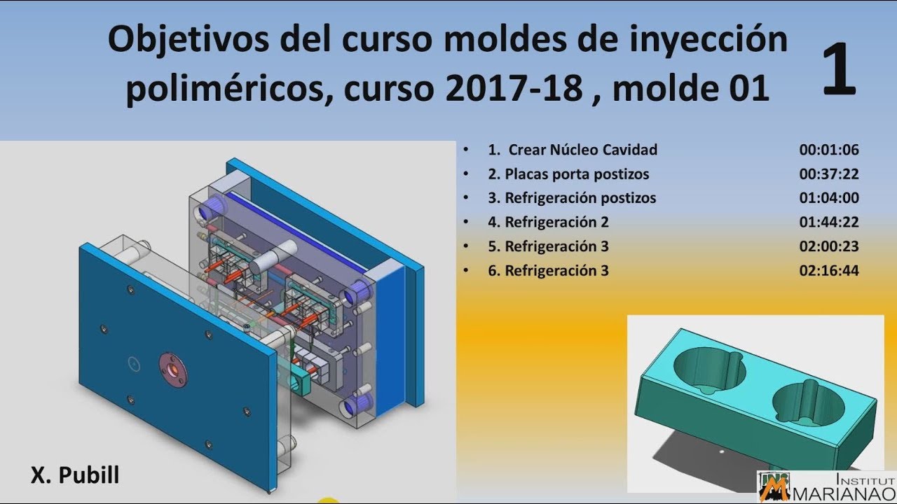 Solid Works curso Moldes 1718  1/2  FMC0