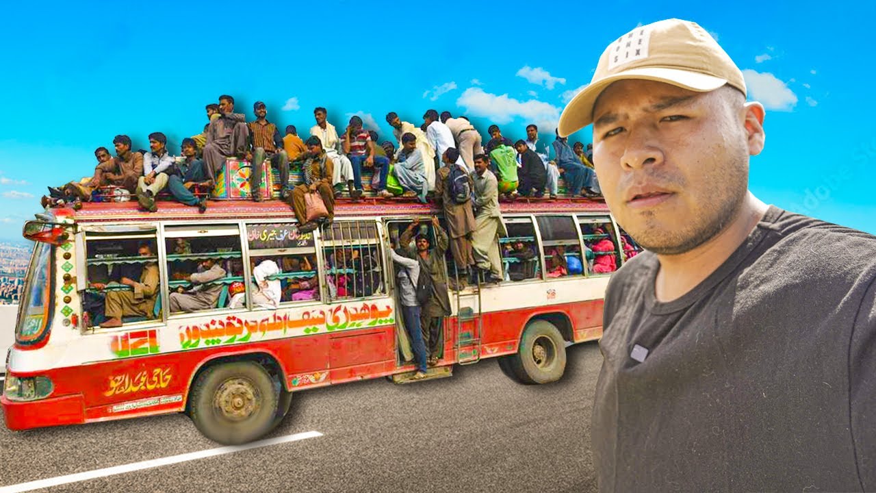EL EXTREMO TRANSPORTE PÚBLICO EN PAKISTÁN