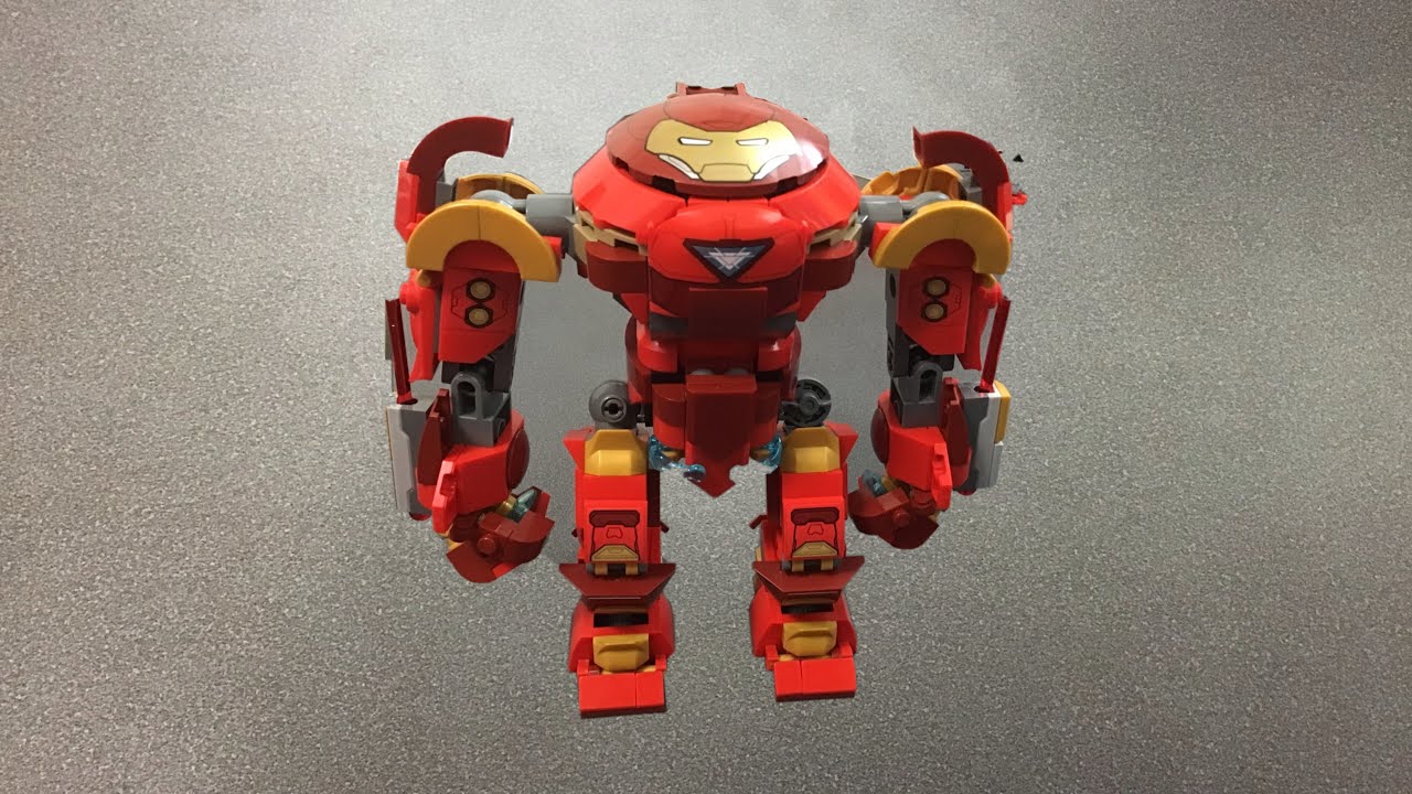 LEGO 2020 Hulkbuster 76164 Upgrade Using Only Pieces From The Set