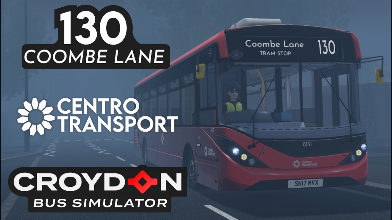 Croydon Bus Simulator | 130 to Coombe Lane | Enviro200 MMC