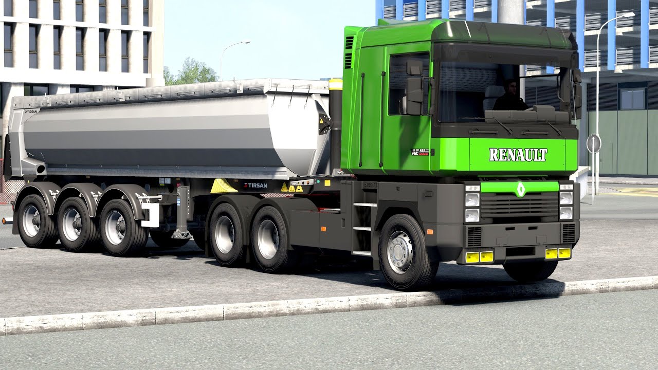 ETS 2 - Renault Magnum AE Transporting Coal from Geneva Part 1