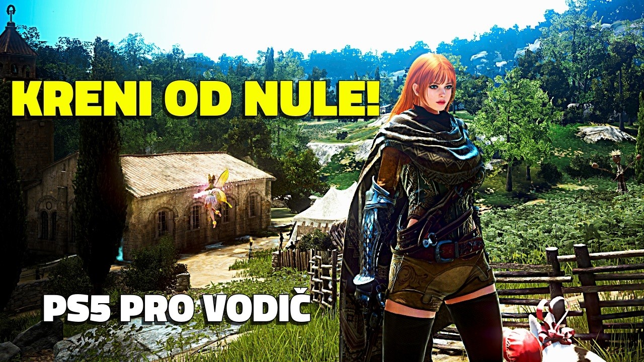 BLACK DESERT OD NULE: Izbor lika i prvi koraci [4K PS5 Pro Vodič]