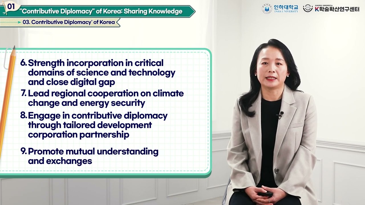 [3rd Year-week1] 'Contributive Diplomacy' of Korea