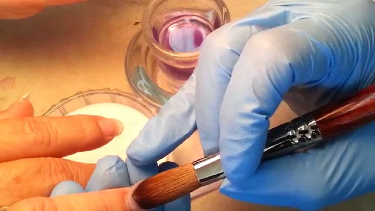 How Much Liquid Is Enough For Acrylic Finger Nail.