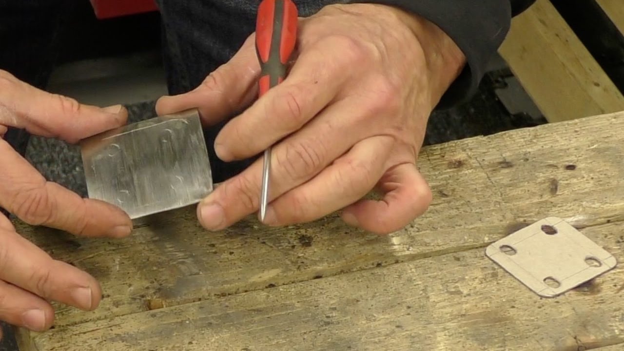 Delboy's Garage, Simple Skills, Basic Stainless Steel Bracket !