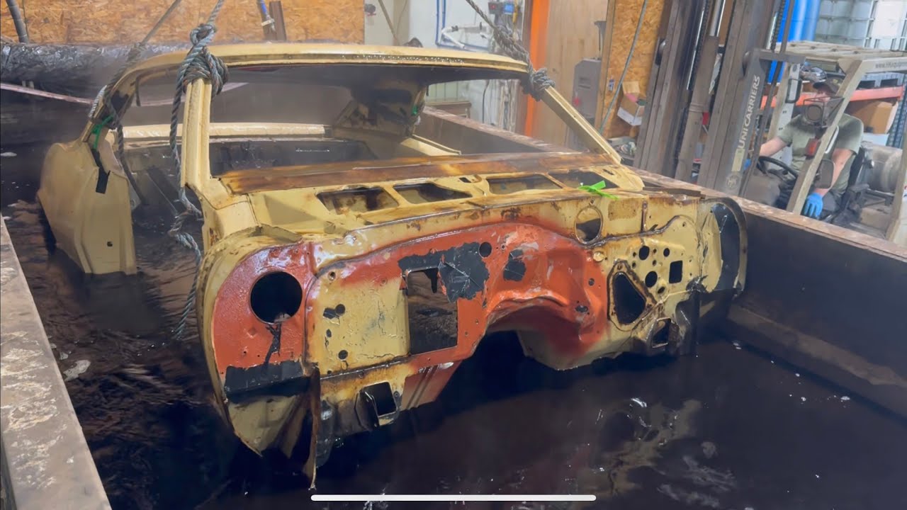 Chemical Dipping a 1967 Chevrolet Camaro