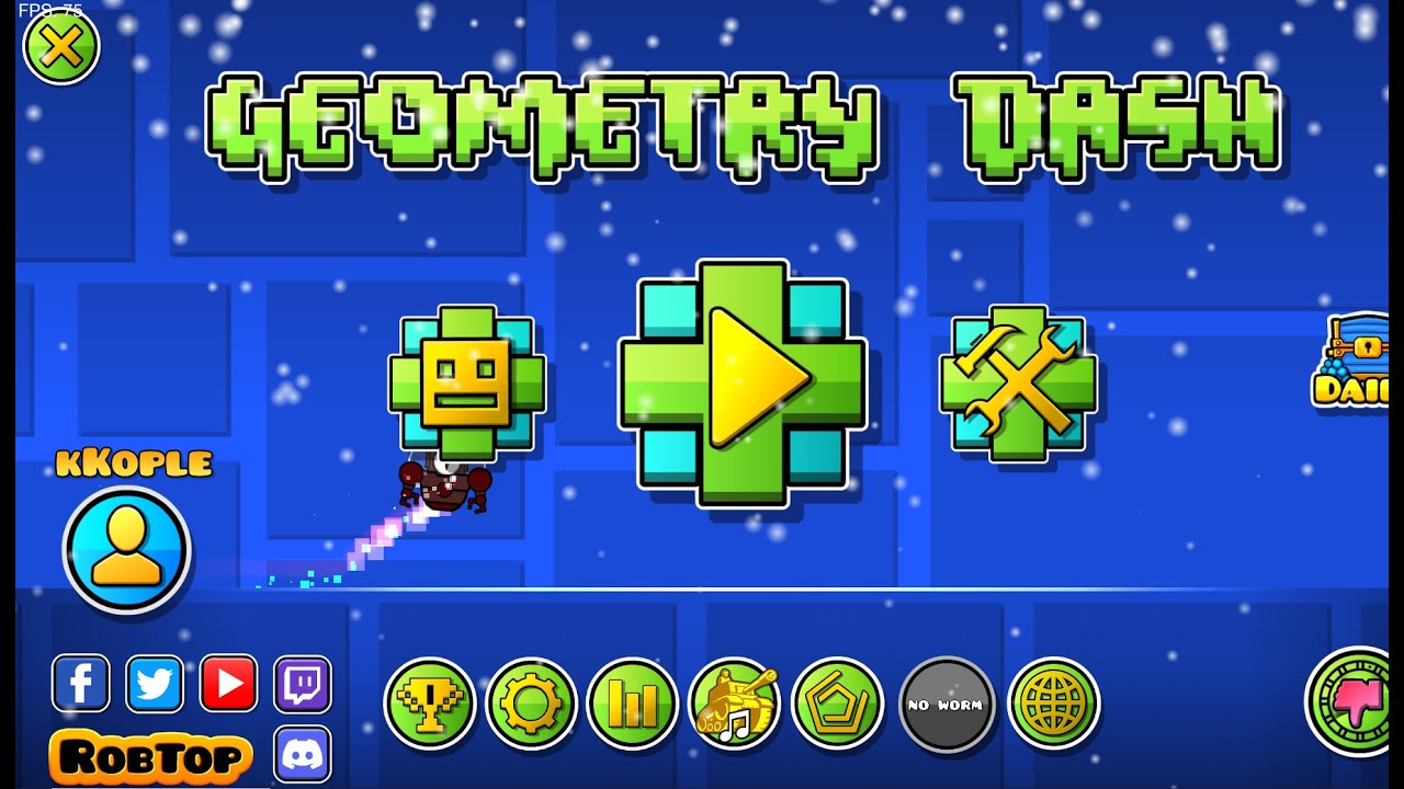 Geometry Dash Finishing Collab Level (My Part) - no level requests
