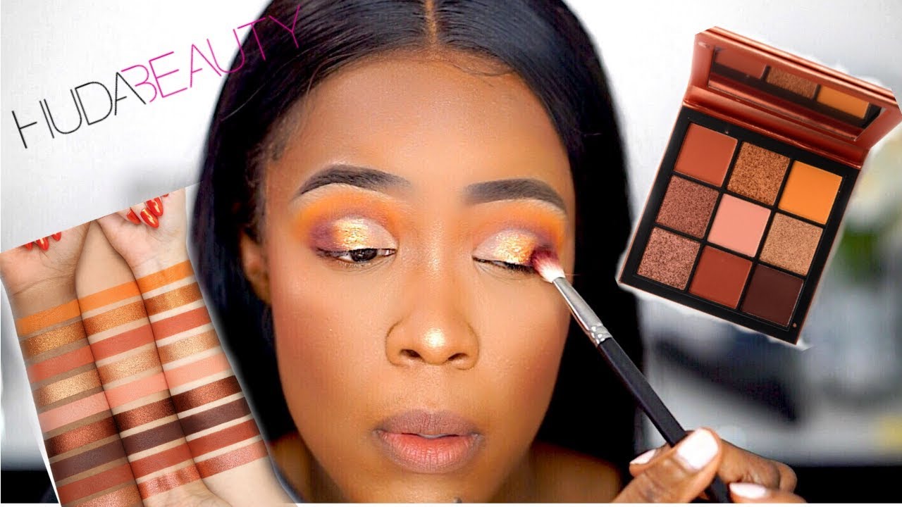UMMM?! NEW HUDA BEAUTY TOPAZ OBSESSION PALETTE | DARK SKIN