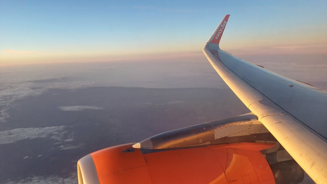 EasyJet Airbus A320-214 Paris Orly to Bristol *Flight Video