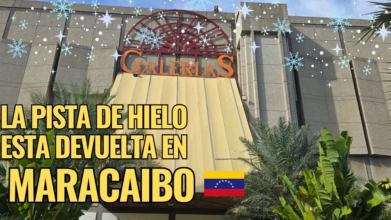 LA PISTA DE HIELO ESTA DEVUELTA EN MARACAIBO!!! 🎞️🎞️😎