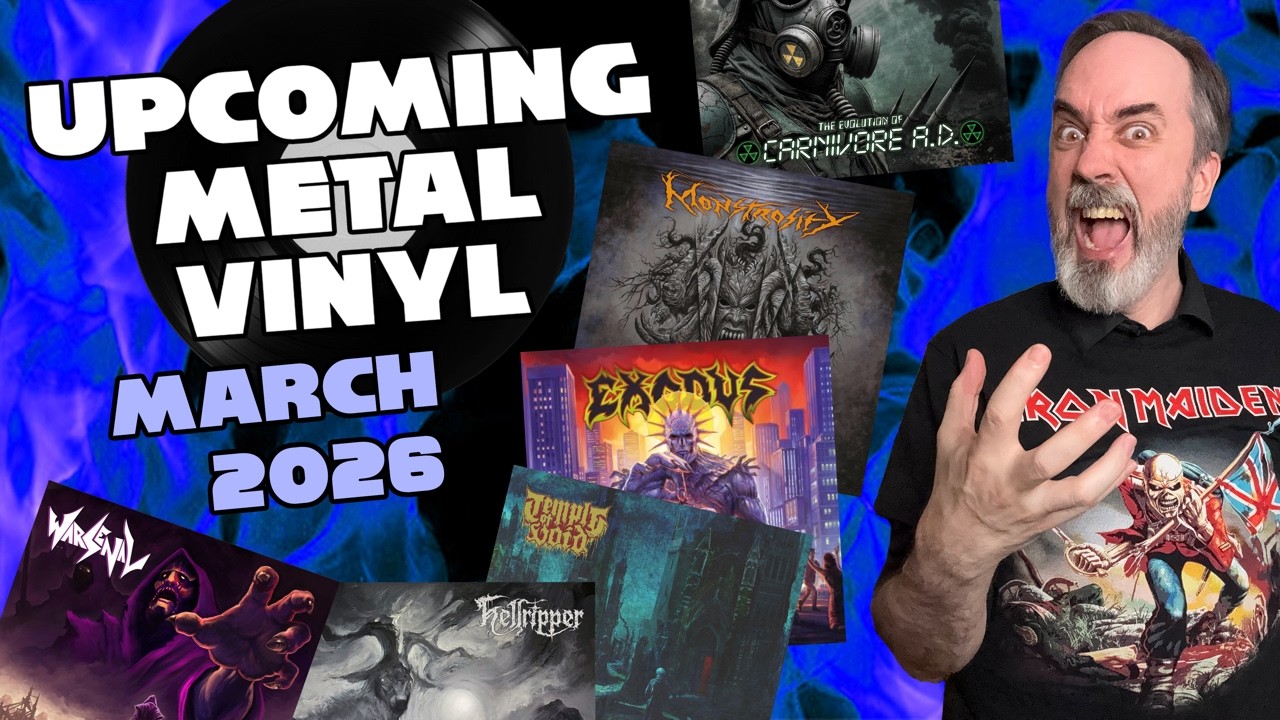 Релизы метал-музыки на виниле в марте 2026 года: Exodus, Temple Of Void, Monstrosity, Hellripper ...