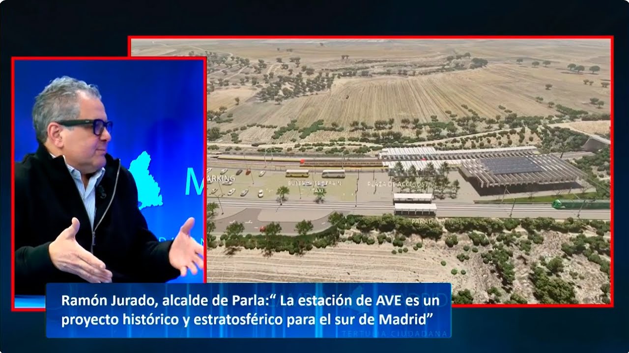 Entrevista a Ramón Jurado Rodríguez, Alcalde de #Parla en Canal 33