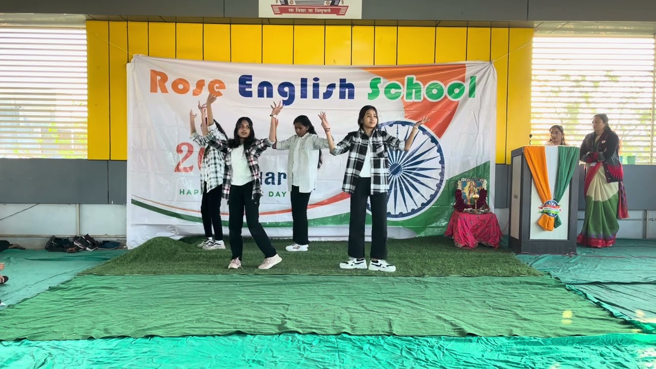 India wale + Teri Mitti Dance Performance I By Rose English School Students