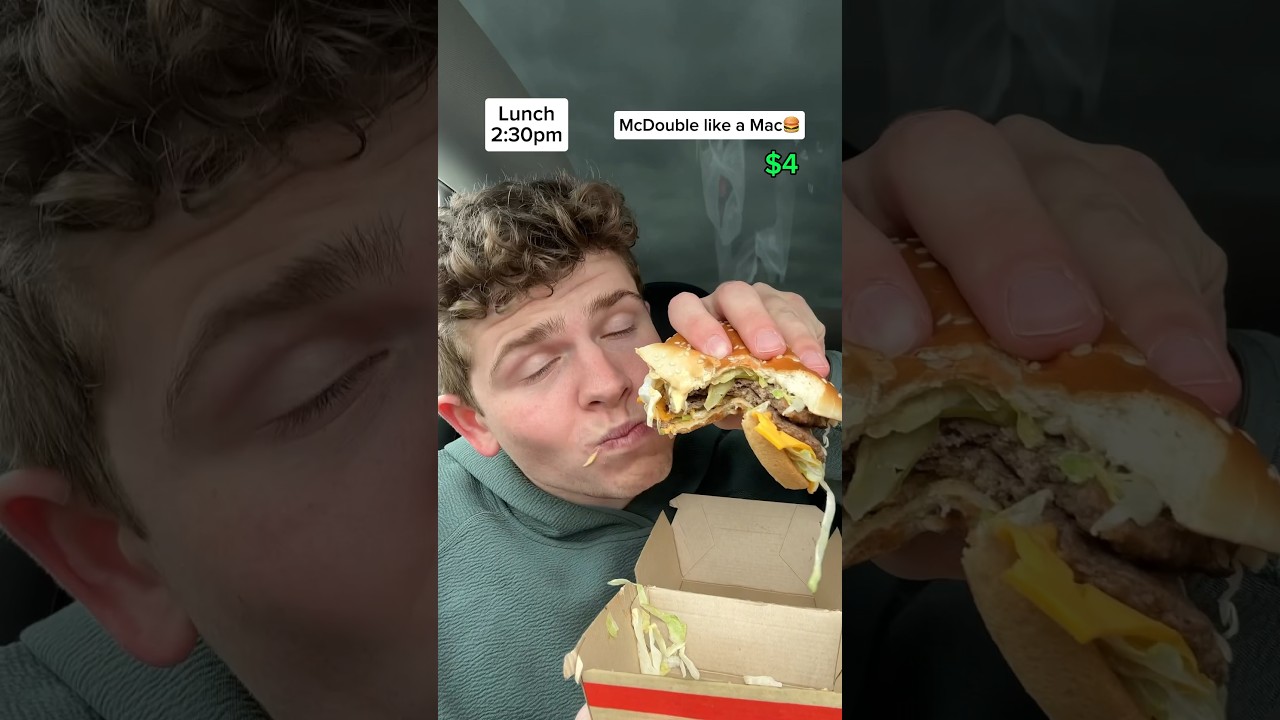 Eating ONLY McDonald&rsquo;s food hacks for the ENTIRE day!