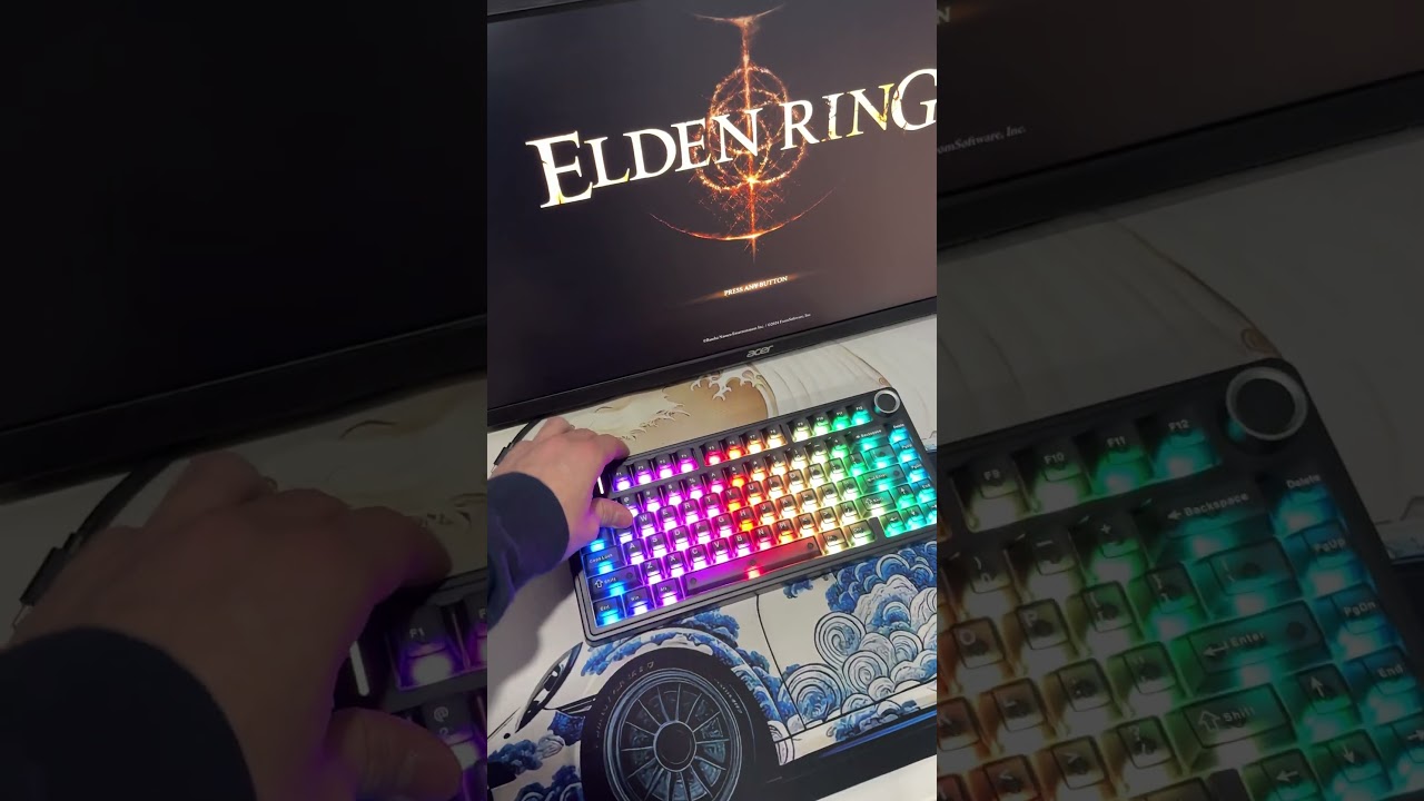 Creamy Switches  - Epomaker X Aula F75 Ultra #epomaker #epomakerkeyboard