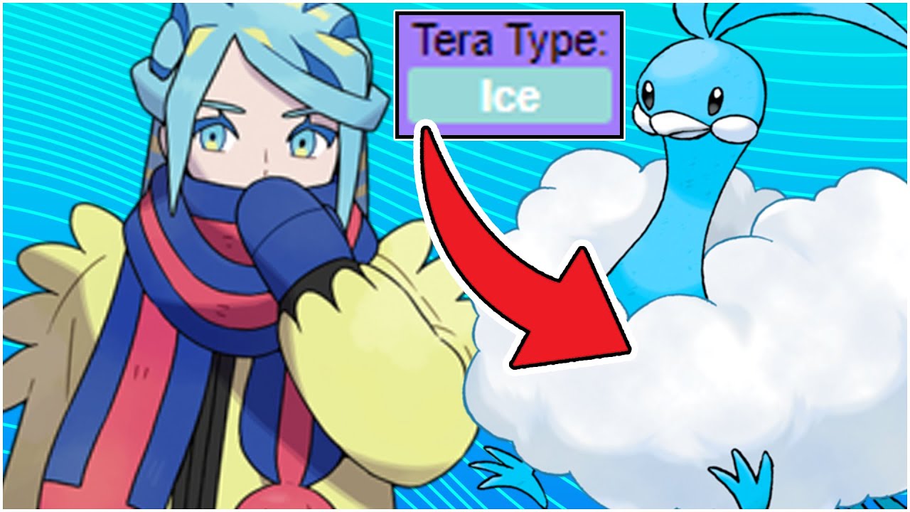 FULL GYM LEADER GRUSHA THEME TEAM! Grusha Rematch Battle Pokemon Scarlet and Violet