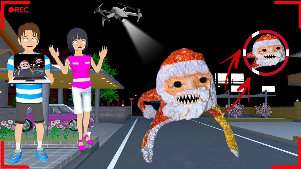 Yuta Mio Panicked CCTV Merekam GOO GOO GAGA Di Depan Rumah 😱 || Sakura School Simulator gameplay 😊