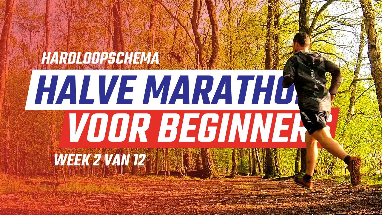 Hardloopschema halve marathon - Week 2 / 12 - We gaan de heuvels opzoeken!