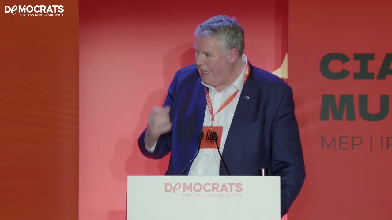 EDP Bilbao Congress - Ciaran Mullooly MEP speech