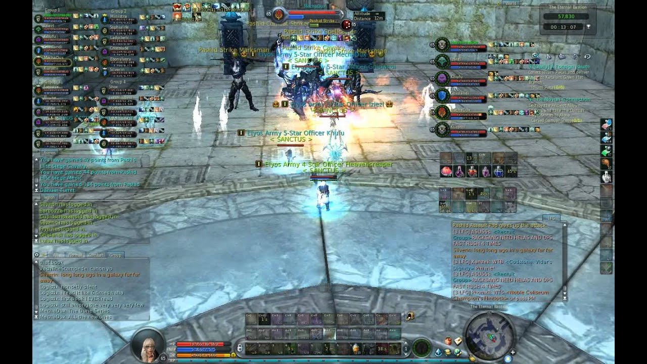 AION 4.5 Eternal Bastion S Rank Defensive Group Cleric POV
