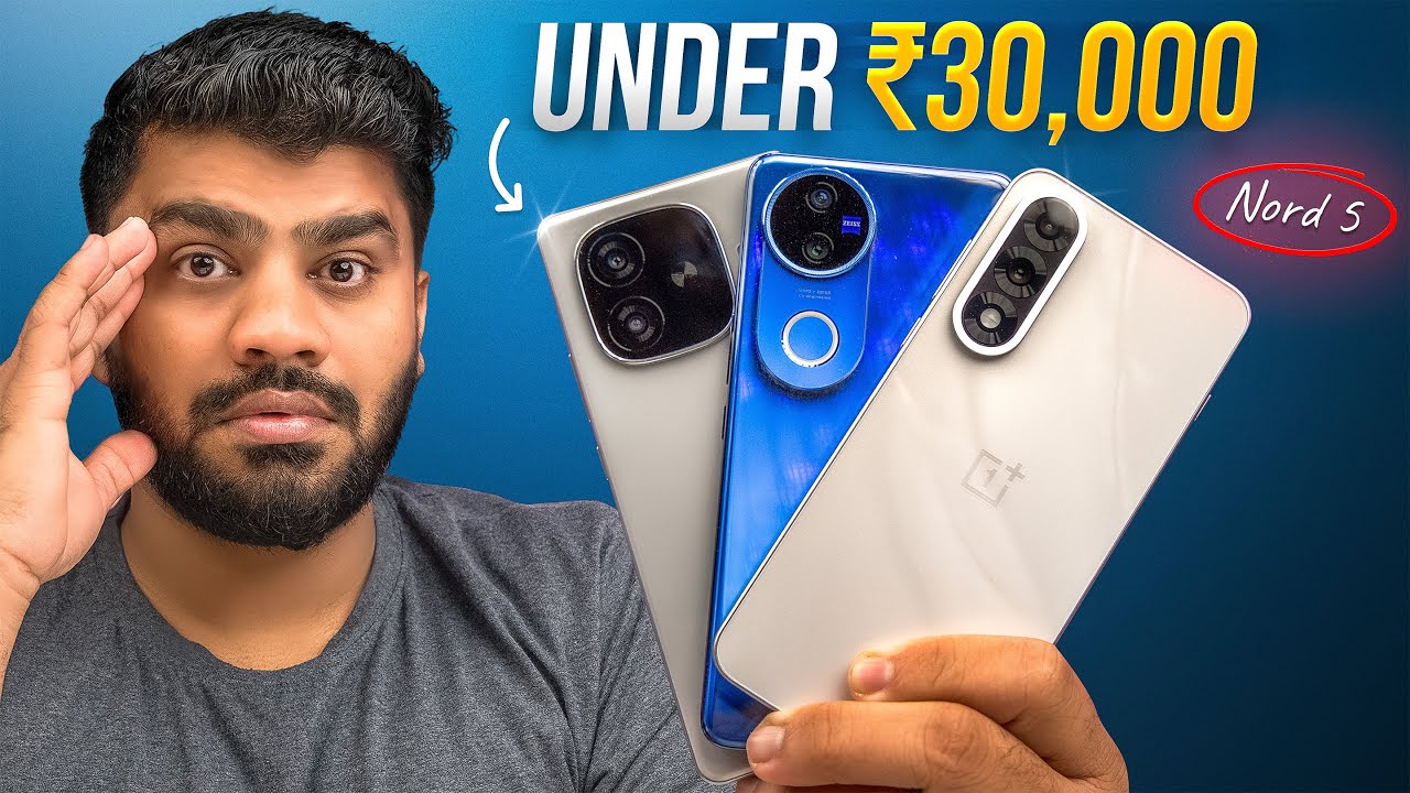 Best Phone Under ₹30,000? Nord 5 vs iQOO Neo 10R vs **** – Real-Life Test!