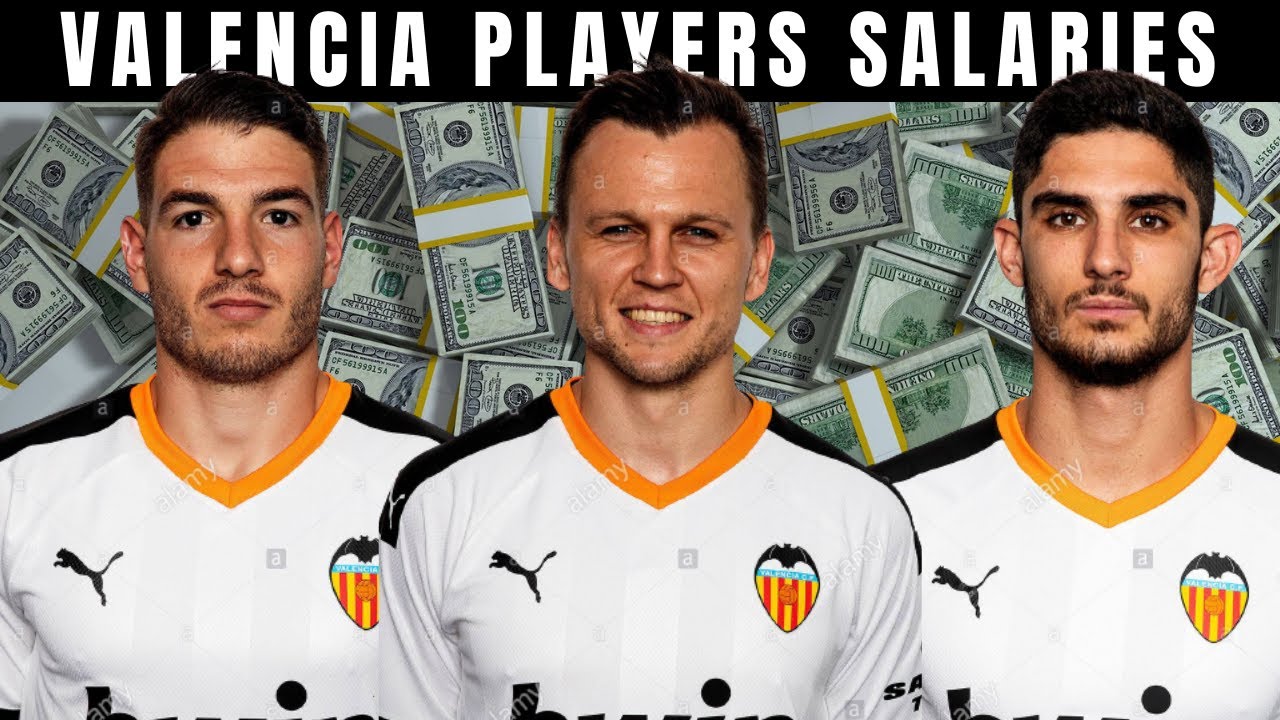 Valencia Players Salaries 2021/22 Season (Weekly Wage)
